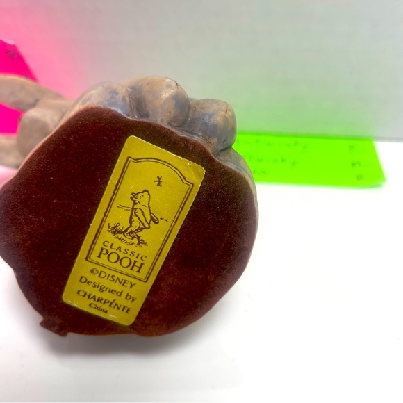 BNWOT Gorgeous Vintage Eeyore figurine Classic Pooh designed by Charpénte - Picture 8 of 12